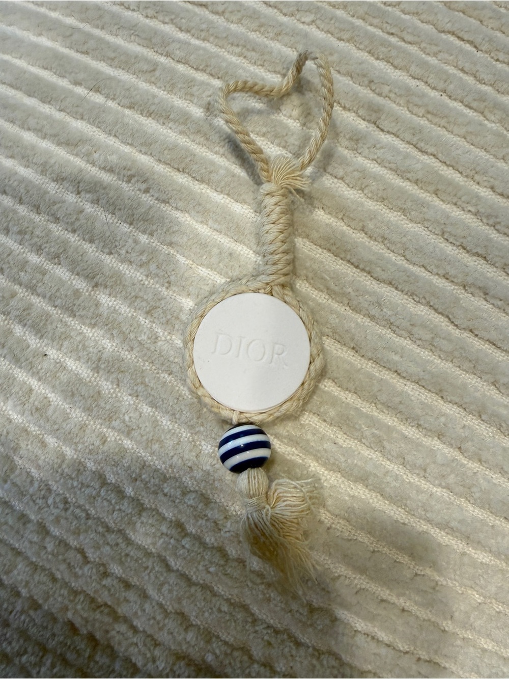 Authentic Christian Dior Perfumable Ceramic Bag Charm VIP Gift - NEW - Picture 2 of 6